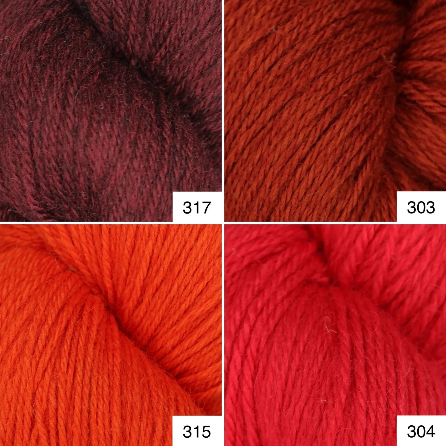 Baa Ram Ewe Coast Aran Yarn, 200g Hank, 100% British Wool
