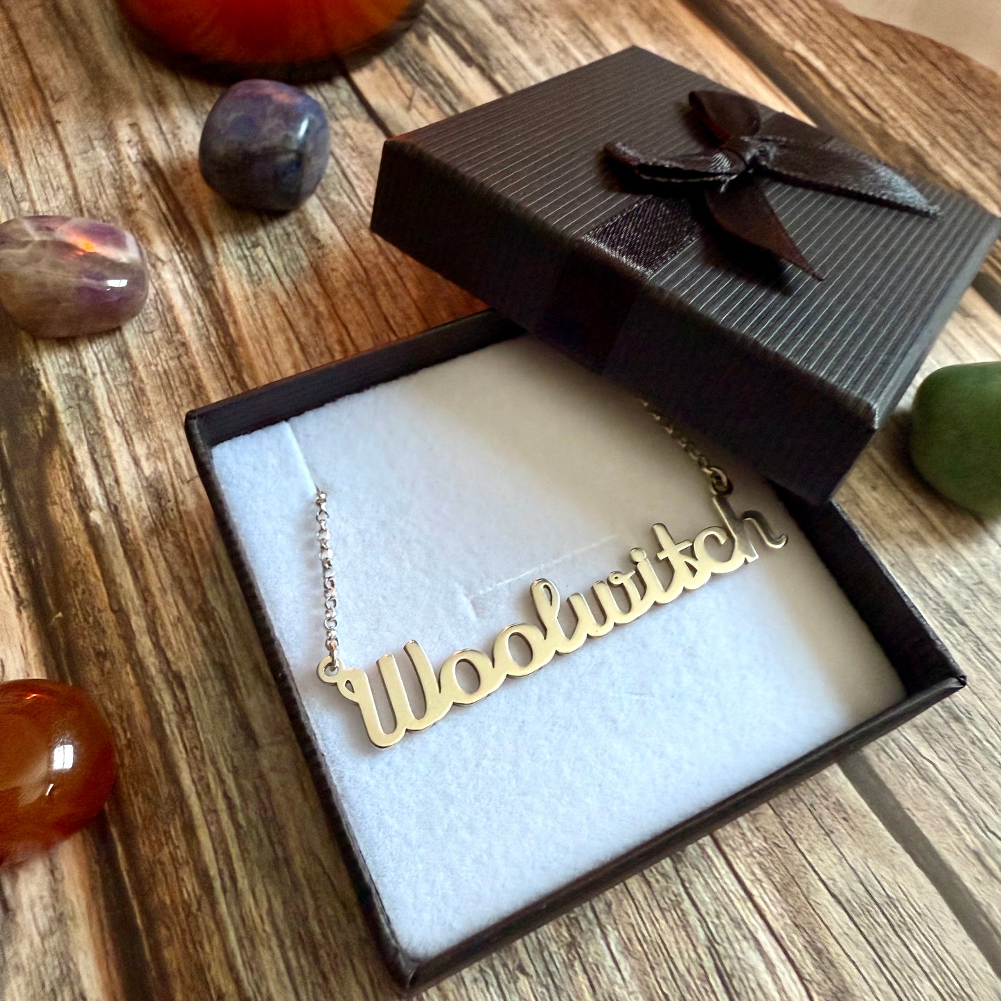 Woolwitch Necklace | Recycled 925 Sterling Silver Jewellery for Yarn Lovers
