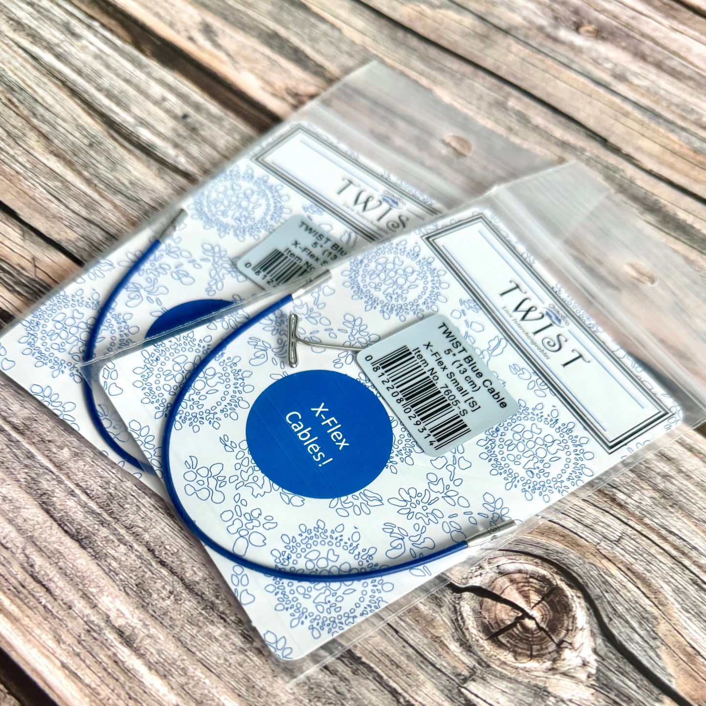 ChiaoGoo TWIST X-Flex Interchangeable Knitting Cables, Small Connector, Knitting Cords