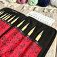 Chiaogoo T-SPIN Tunisian Crochet Hook Set: Bamboo Interchangeable Crochet Hooks