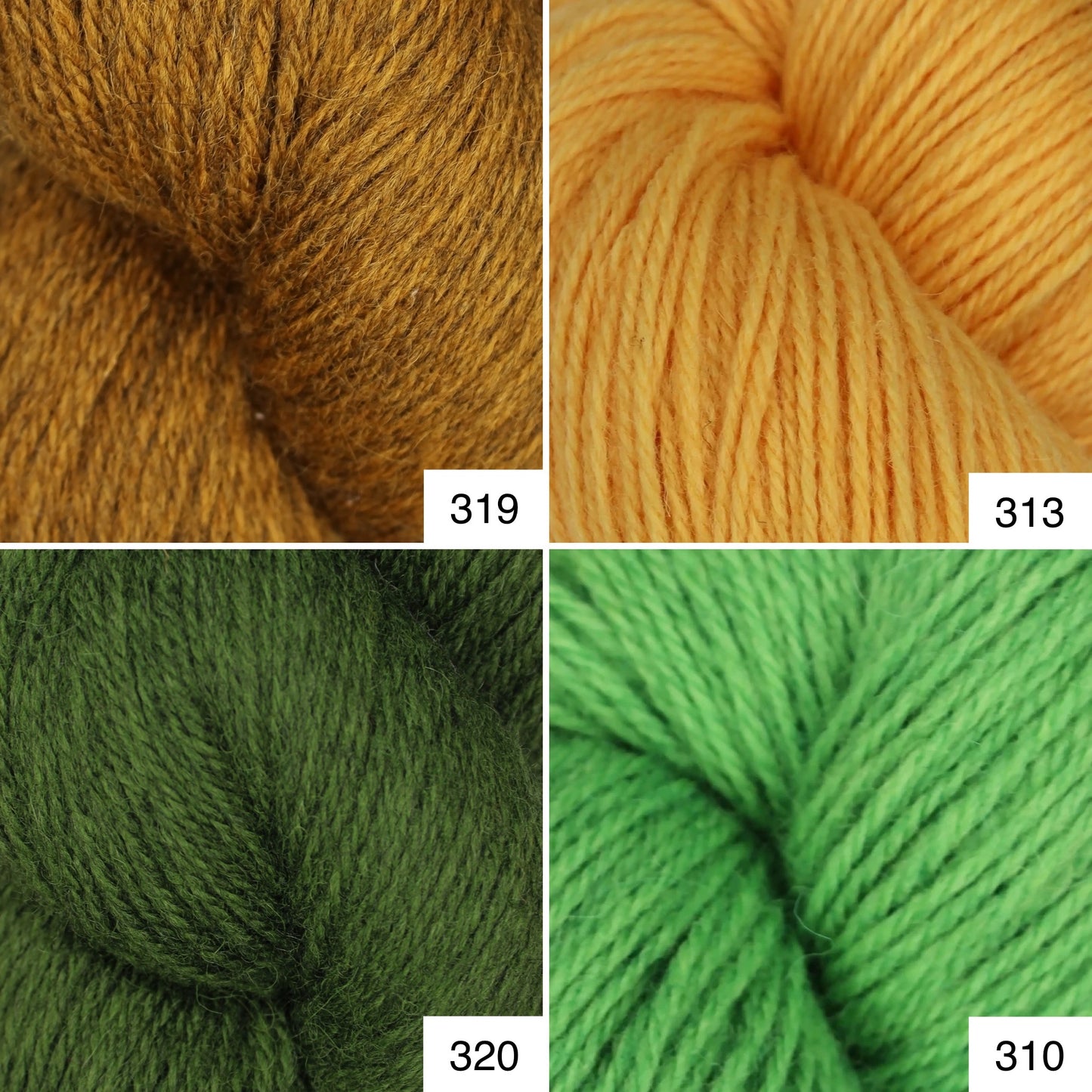 Baa Ram Ewe Coast Aran Yarn, 200g Hank, 100% British Wool