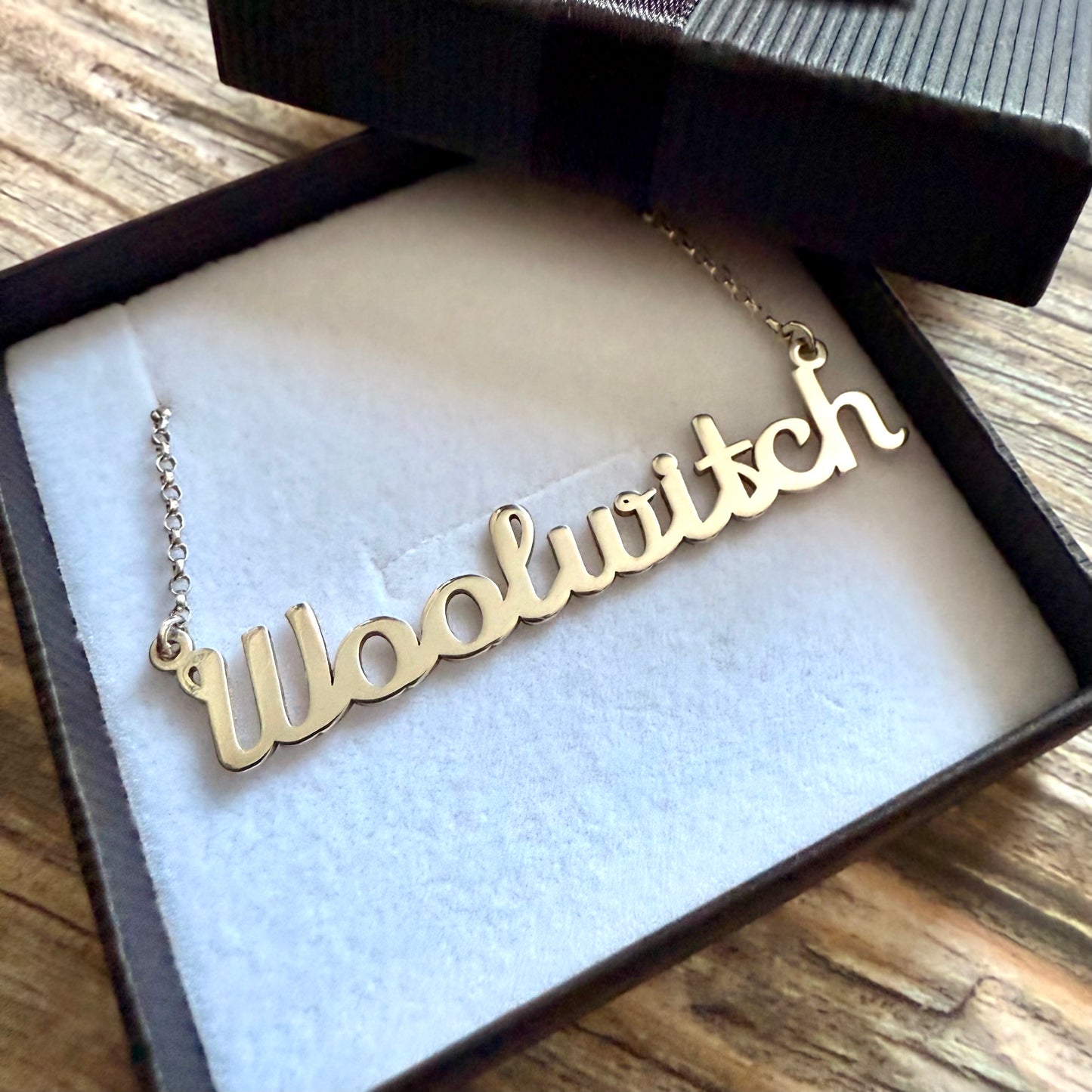 Woolwitch Necklace | Recycled 925 Sterling Silver Jewellery for Yarn Lovers
