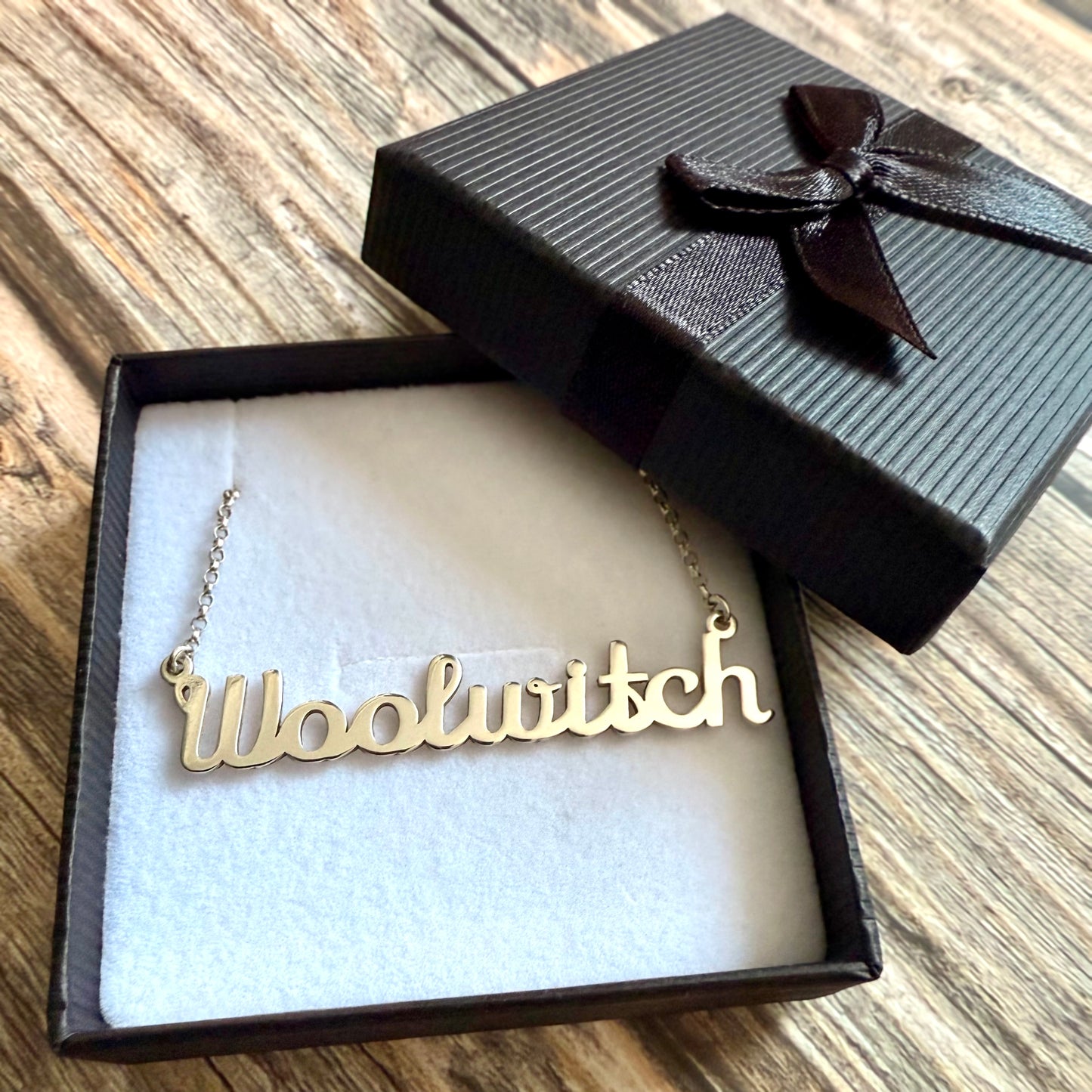 Woolwitch Necklace | Recycled 925 Sterling Silver Jewellery for Yarn Lovers