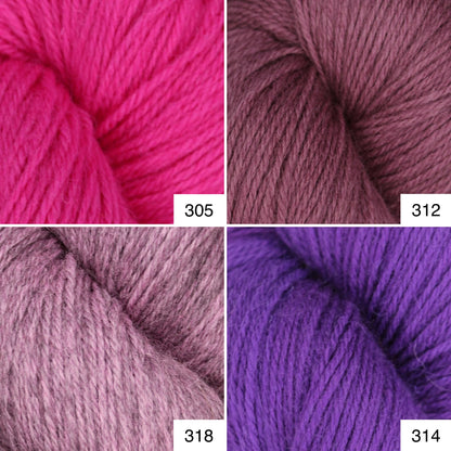 Baa Ram Ewe Coast Aran Yarn, 200g Hank, 100% British Wool