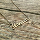 Yarnivore Necklace | Recycled 925 Sterling Silver Jewellery for Yarn Lovers
