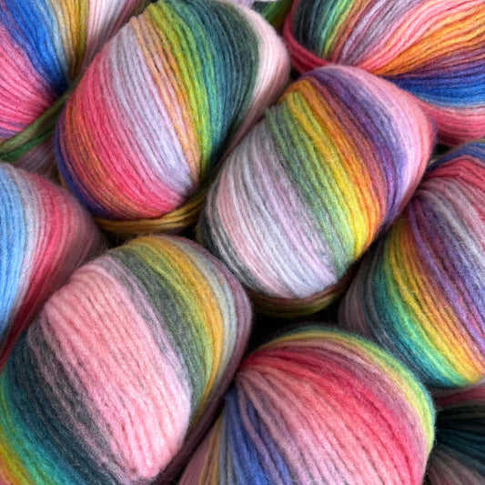 Lang Cloud Chunky Merino Yarn 100g, Lang Yarns Gradient Self Striping Wool