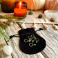 Gold and Green Aventurine Stitch Markers | Set of 6 Knitting Stitch Markers