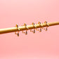 Gold Star Stitch Markers