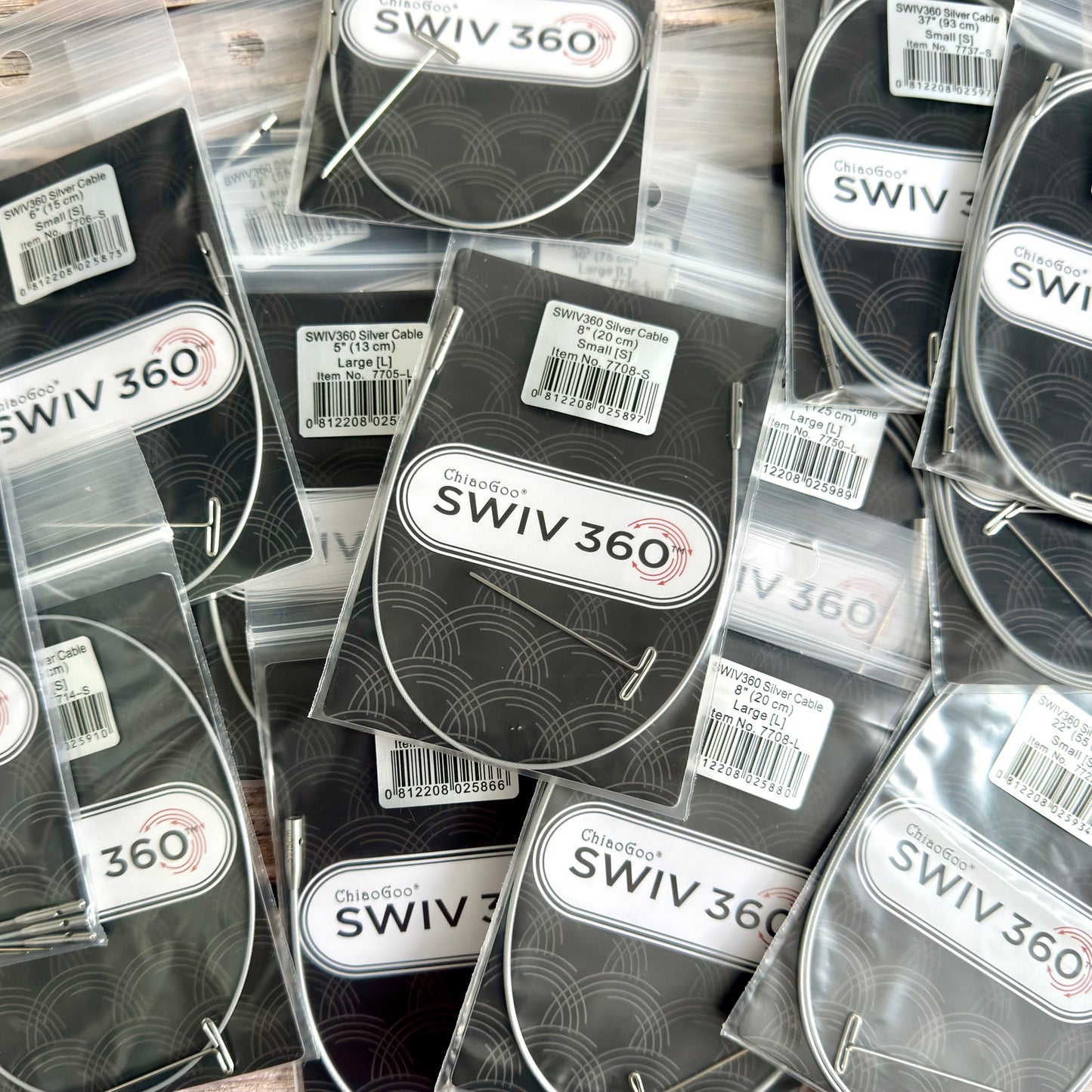 ChiaoGoo SWIV360 Interchangeable Cables