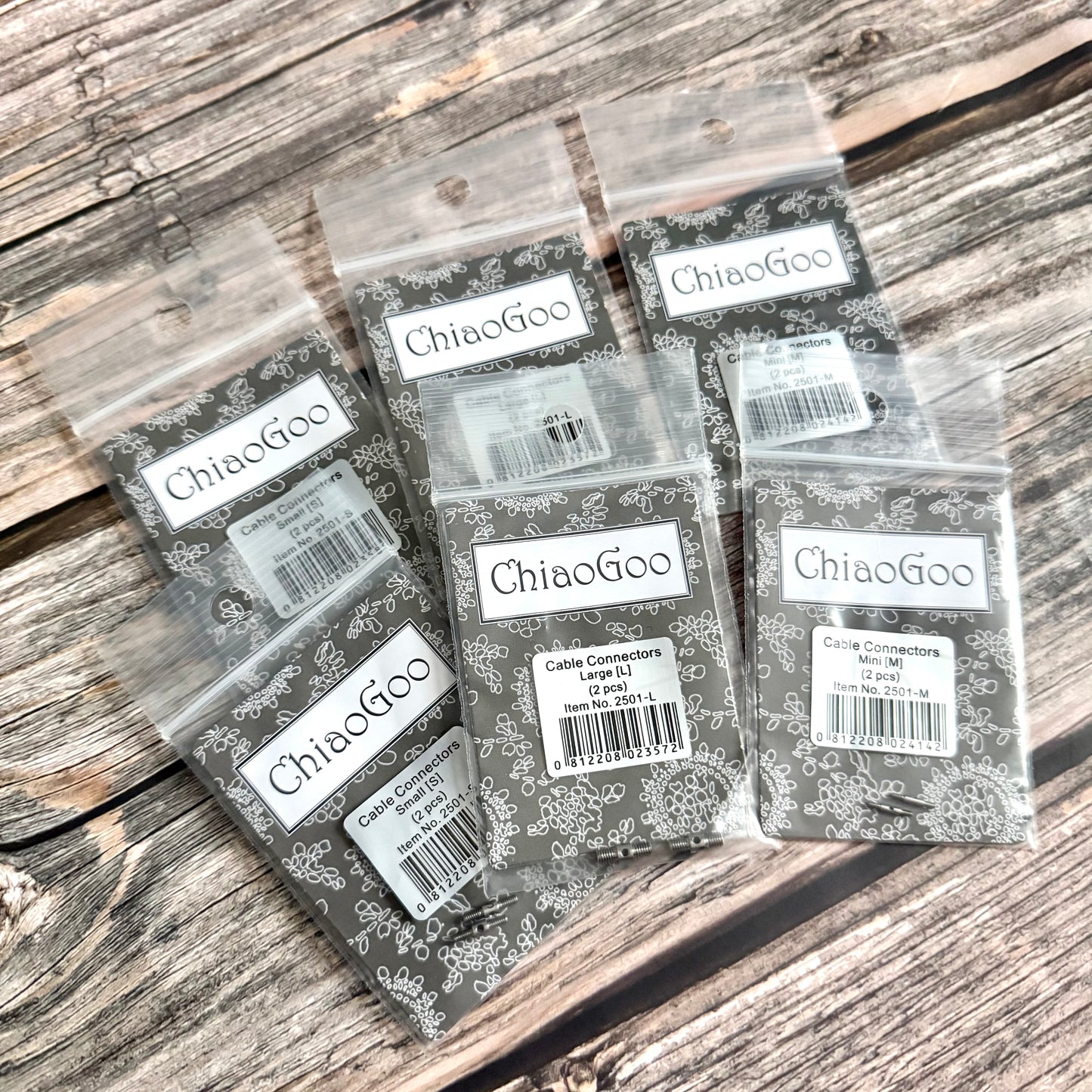 ChiaoGoo Cable Connectors – Mini, Small or Large (2 per Pack)