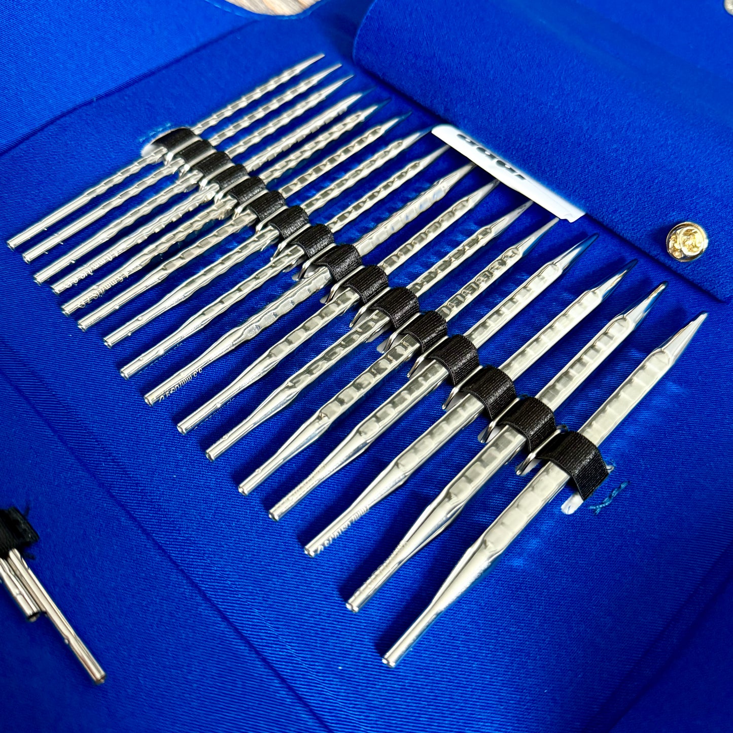 Addi Click Novel Long Lace Interchangeable Knitting Needle Set 3.5–8mm , addiClick System