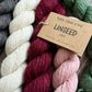 Linseed Linen Yarn by Baa Ram Ewe, 50g Lace Weight, Linen & Cotton, Plant-Based Yarn