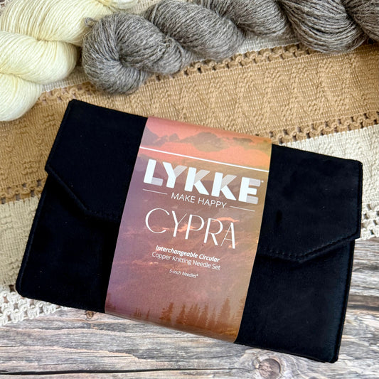 Lykke Cypra Copper Interchangeable Knitting Needle Set (3.5” or 5”)