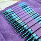 Lykke Indigo Interchangeable Knitting Needle Set (3.5” or 5”)