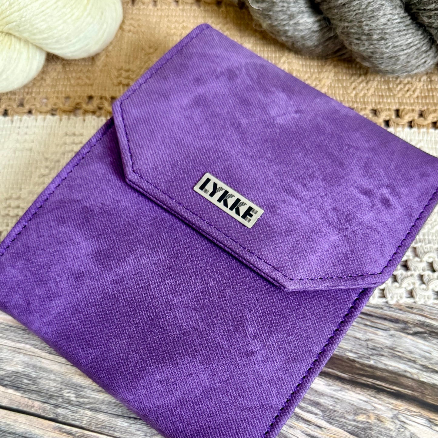 Lykke Indigo Interchangeable Knitting Needle Starter Set (3.5” or 5”)