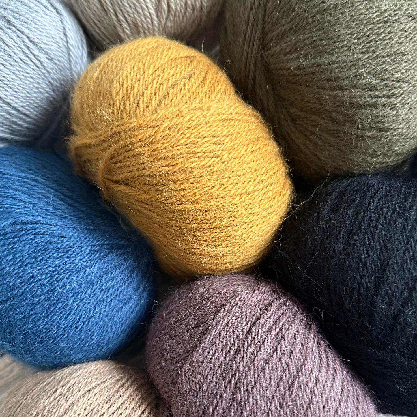 Fable Brushed Aran Yarn in British Wool, Alpaca and Mohair – West Yorkshire Spinners, 100g