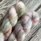 Hand Dyed Suri Fluffy Lace Yarn, Baby Suri Alpaca and Mulberry Silk 50g, Zakami