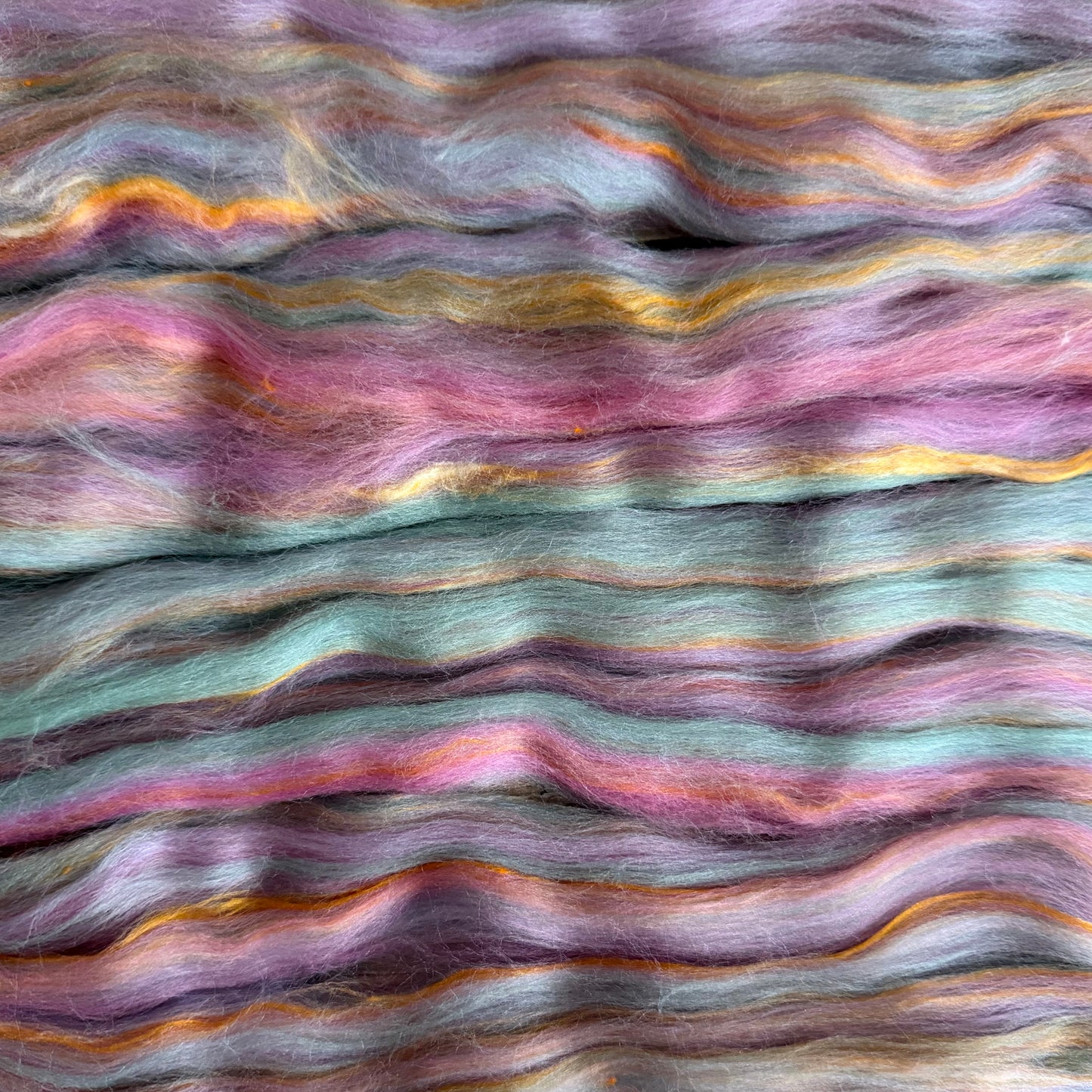 Merino & Bamboo Fibre Top, 100g Braid, Daydream Blend for Spinning, Felting and Weaving