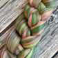 Merino & Bamboo Fibre Top, 100g Braid, Meadow Blend for Spinning, Felting and Weaving