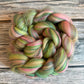 Merino & Bamboo Fibre Top, 100g Braid, Meadow Blend for Spinning, Felting and Weaving