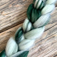 Merino Wool Top, "Forest Walk" Green Blend, 100g