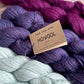 Baa Ram Ewe Mowool Brushed British Yarn, 4ply Yarn 50g