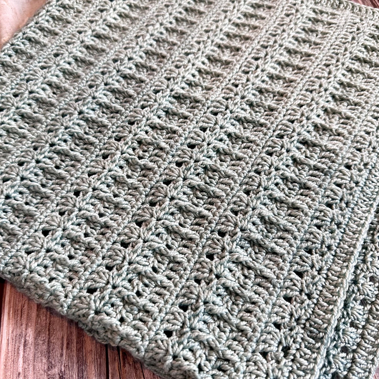 Woodland Blooms Crochet Baby Blanket Pattern: Easy Floral Primrose Stitch