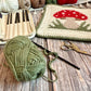 Toadstool Tapestry Crochet Pattern: Potholder or Trivet Pattern