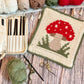 Toadstool Tapestry Crochet Pattern: Potholder or Trivet Pattern