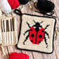 Ladybird Tapestry Crochet Pattern: Potholder or Trivet Ladybug Pattern