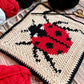 Ladybird Tapestry Crochet Pattern: Potholder or Trivet Ladybug Pattern