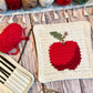 Apple Tapestry Crochet Pattern: Dishcloth or Washcloth Pattern