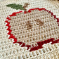 Apple Tapestry Crochet Pattern Bundle: Dishcloth or Washcloth Pattern