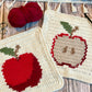 Apple Tapestry Crochet Pattern Bundle: Dishcloth or Washcloth Pattern