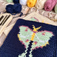 Luna Moth Tapestry Crochet Pattern: Dishcloth or Washcloth Pattern