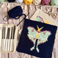Luna Moth Tapestry Crochet Pattern: Potholder or Trivet Pattern