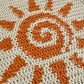 Golden Rays Tapestry Crochet Pattern: Table Mat Pattern