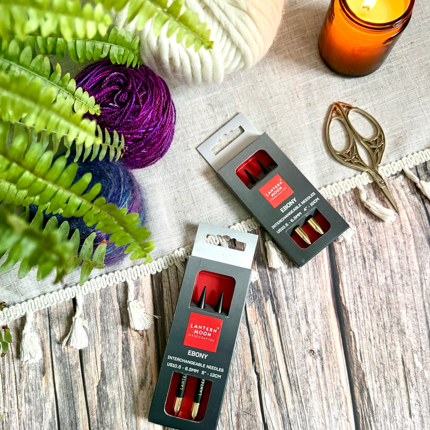 Lantern Moon Ebony Wood Interchangeable Needles