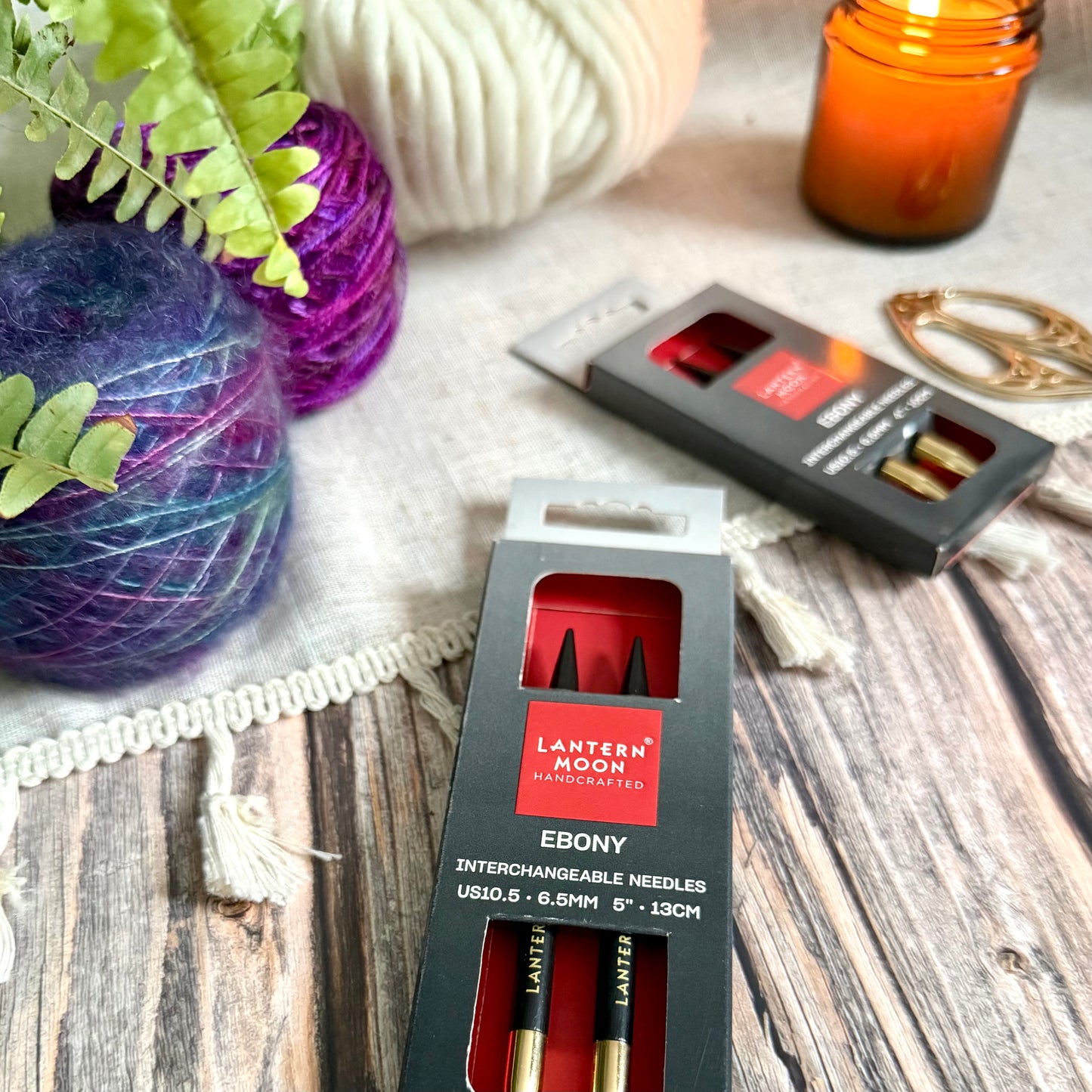 Lantern Moon Ebony Wood Interchangeable Needles