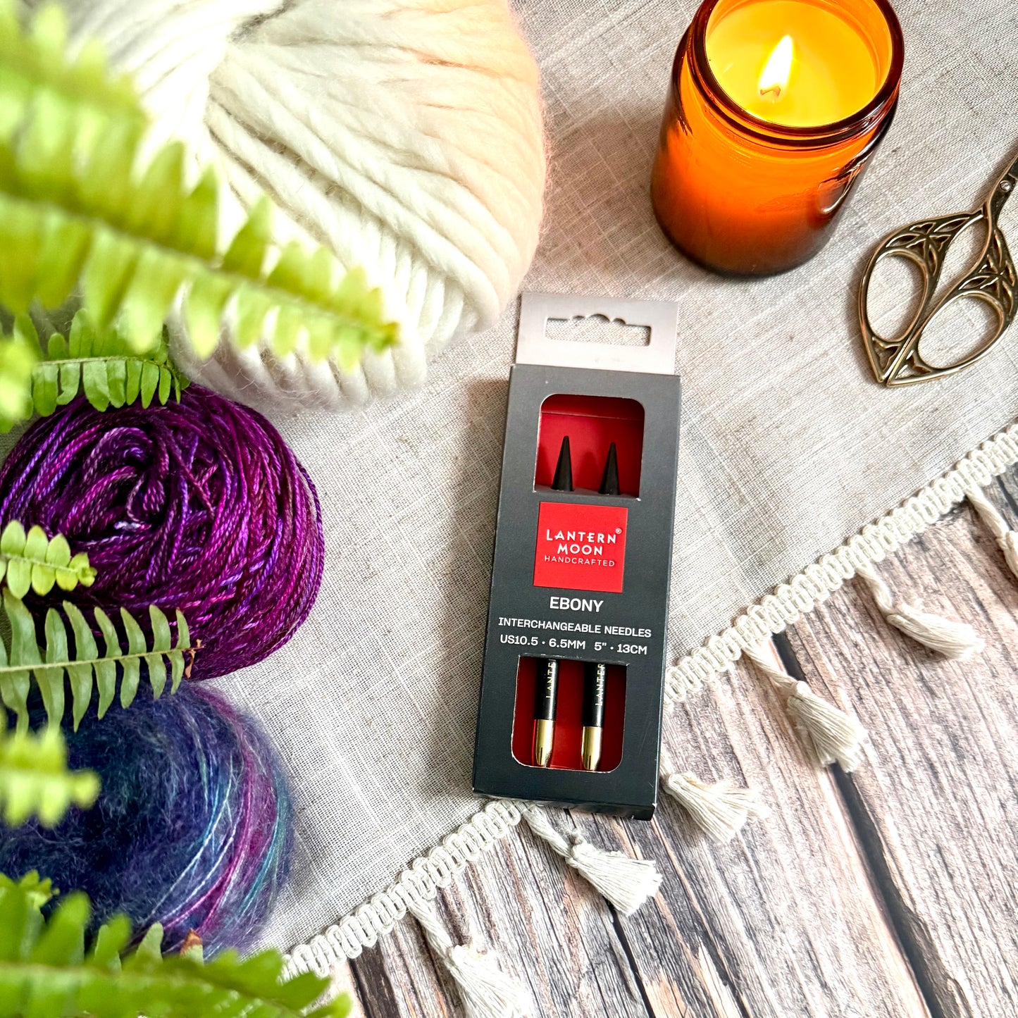 Lantern Moon Ebony Wood Interchangeable Needles