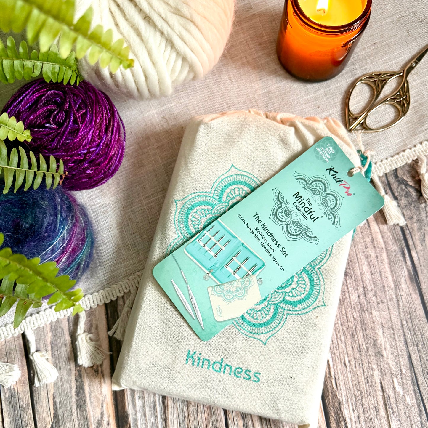 KnitPro Mindful Collection: Kindness Special Lace Interchangeable Needle Set