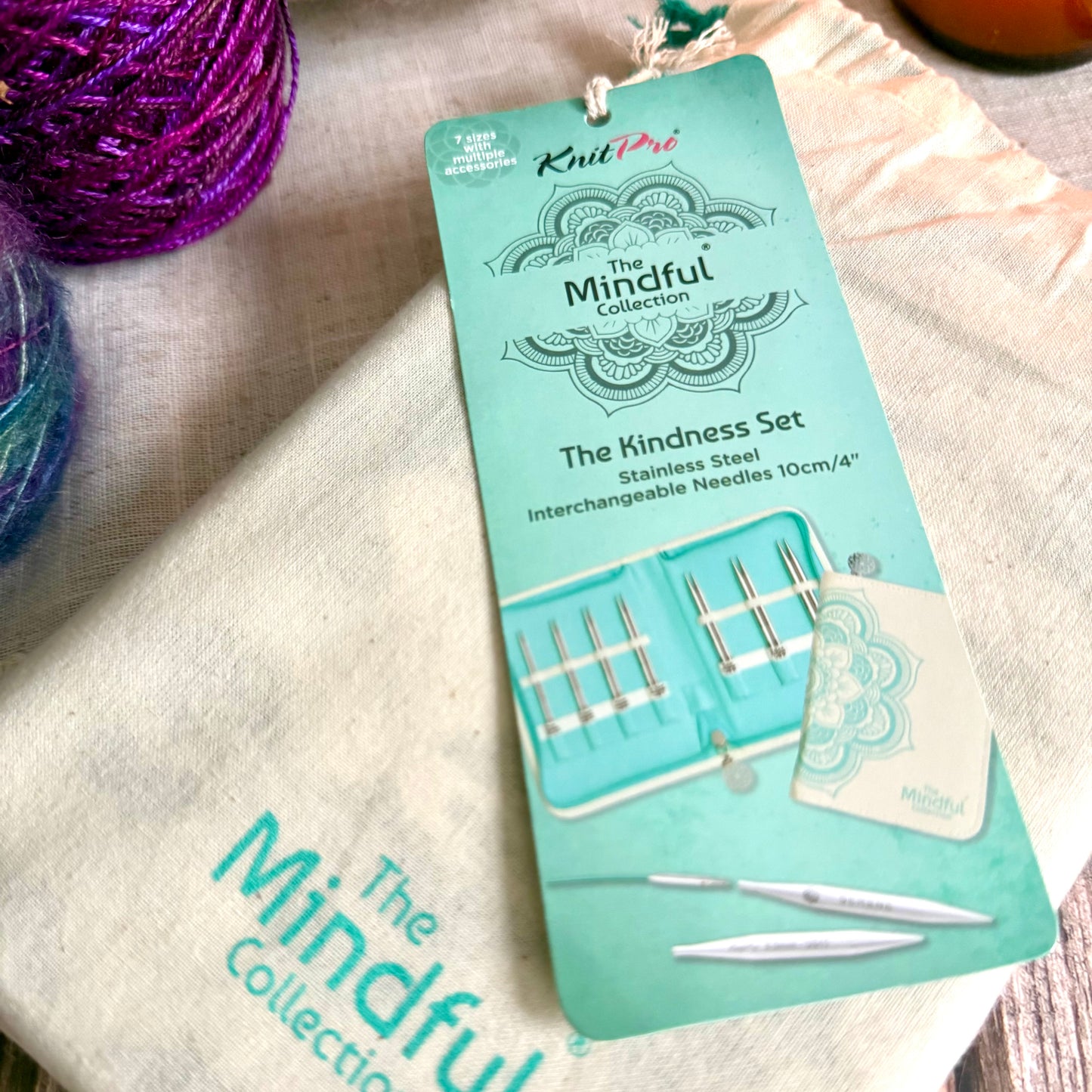 KnitPro Mindful Collection: Kindness Special Lace Interchangeable Needle Set