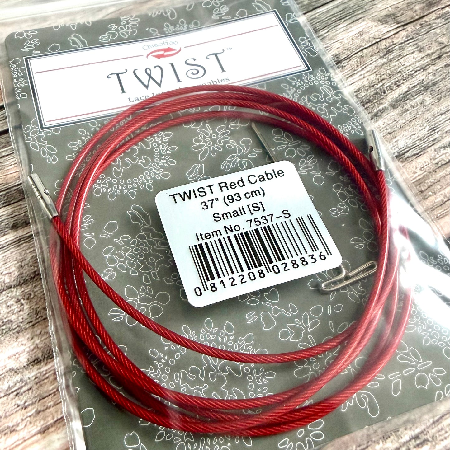 ChiaoGoo TWIST™ Lace Cables, Interchangeable Knitting Cables Mini, Small, Large