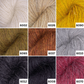Baa Ram Ewe Mowool Brushed British Yarn, 4ply Yarn 50g