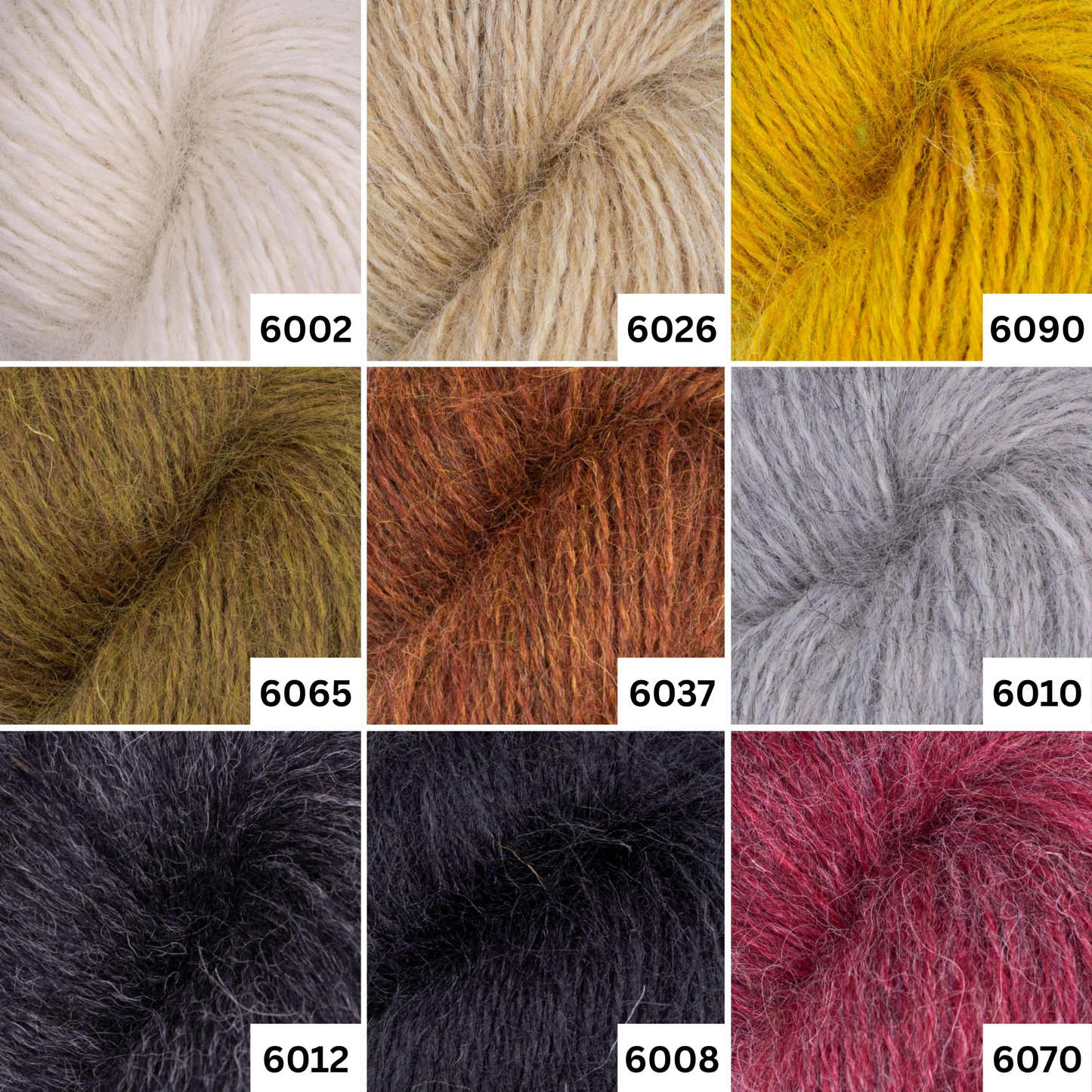 Baa Ram Ewe Mowool Brushed British Yarn, 4ply Yarn 50g
