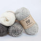 Baa Ram Ewe Pip Naturals, Undyed 4 Ply Yarn,25g