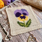 Pansy Tapestry Crochet Pattern