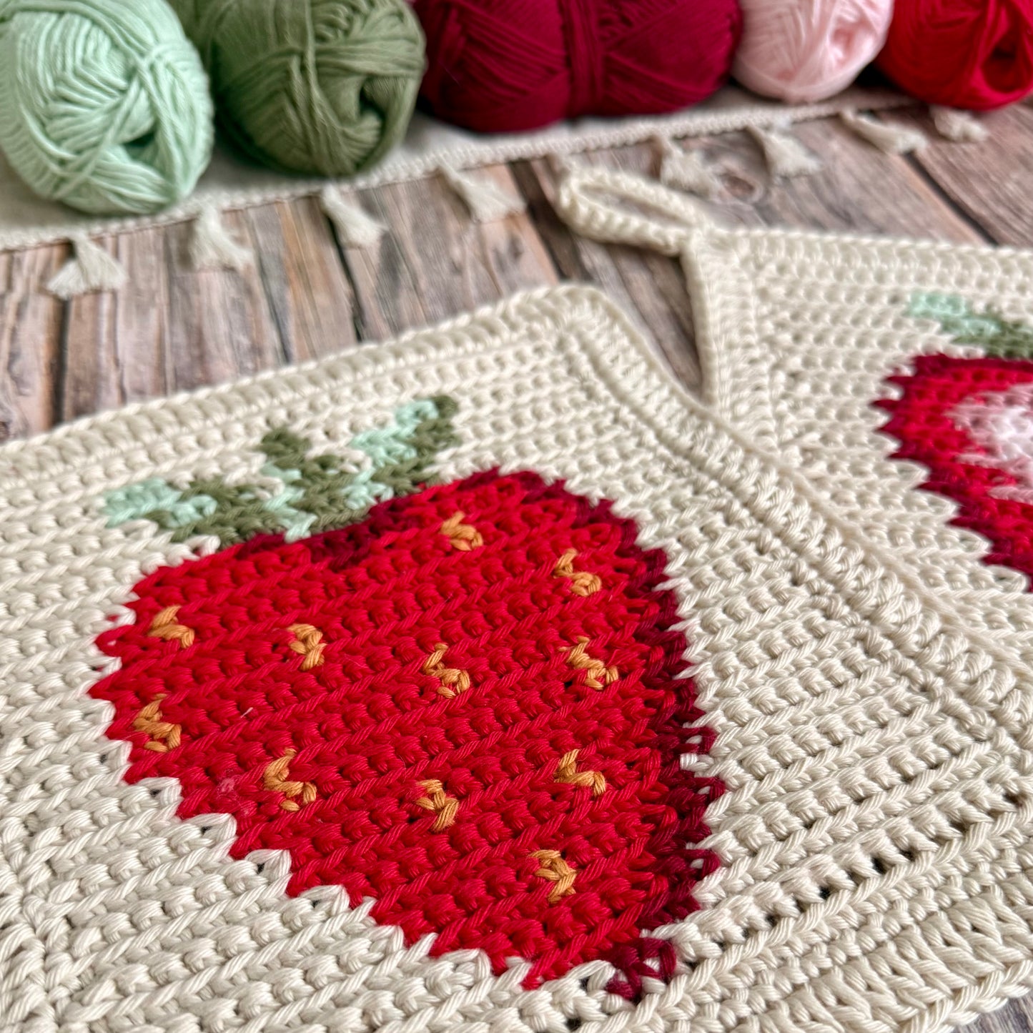 Strawberry Crochet Pattern Bundle