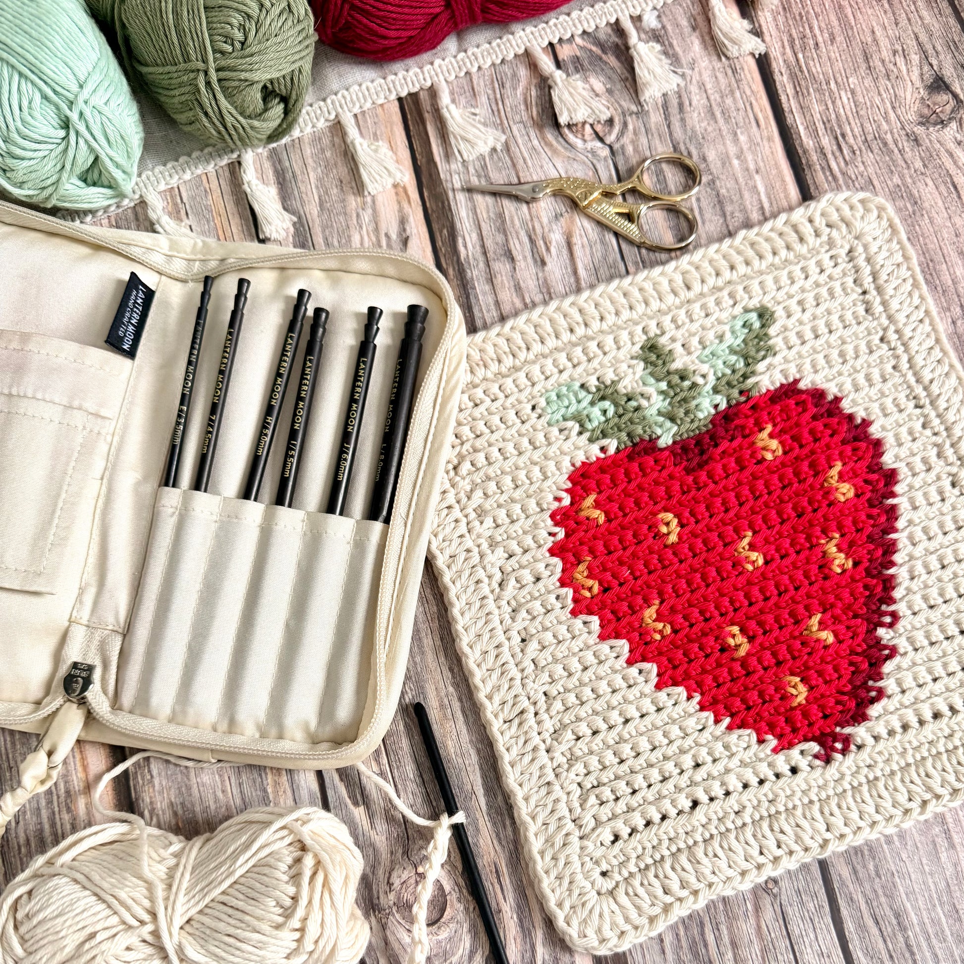 Strawberry Crochet Pattern Bundle