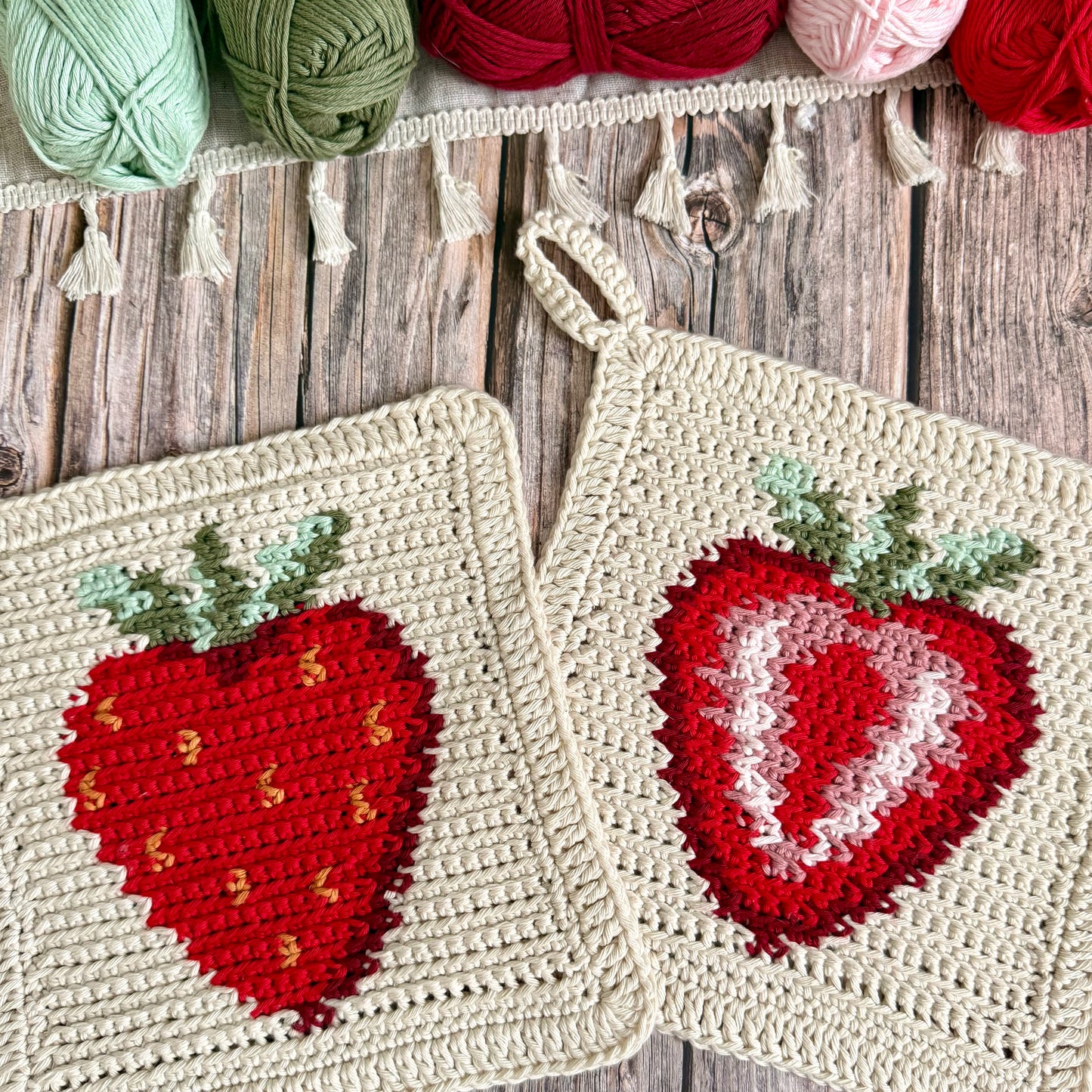 Strawberry Crochet Pattern Bundle